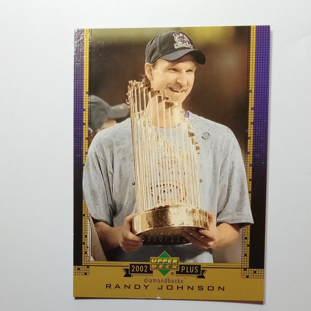 2002 Upper deck Randy Johnson - Picture 6 of 6